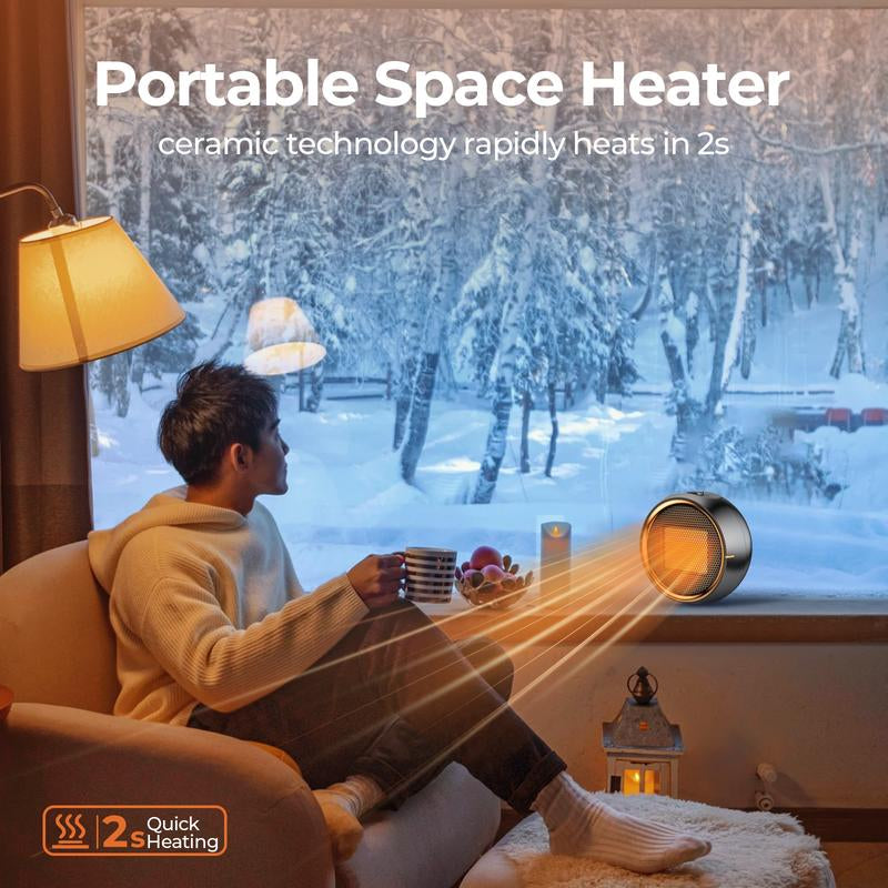 Frsara 2026 Upgraded Ceramic Space Heater